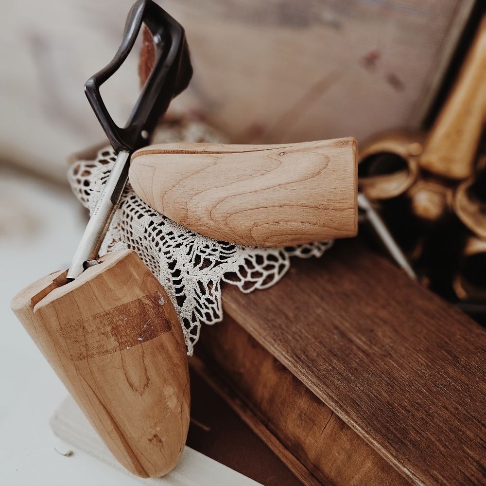 Vintage Wooden Shoe Trees